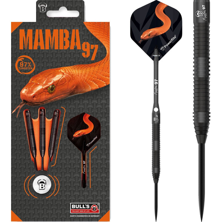 Mamba 97 M5 Steel Tip Darts - 97% Tungsten