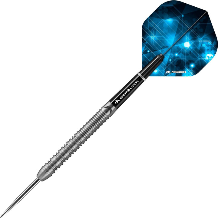 Octane M5 Twin Grip Steel Tip Darts - 80% Tungsten