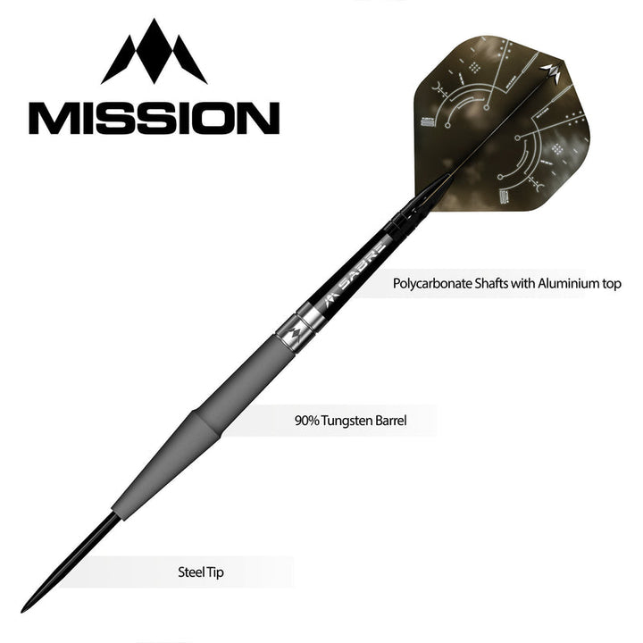 Saturn Hyperion Steel Tip Darts - 90% Tungsten