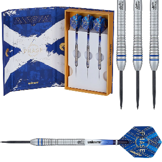 Gary Anderson Phase 6 WC Steel Tip Darts - 90% Tungsten