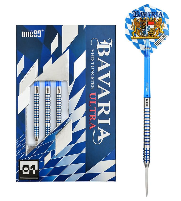 Bavaria Ultra 01 Steel Tip Darts - 90% Tungsten