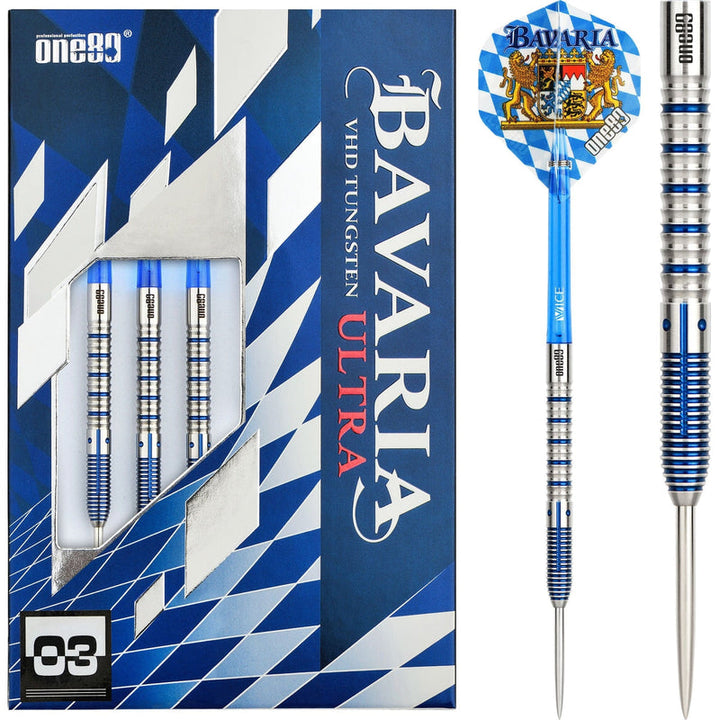 Bavaria Ultra 03 Steel Tip Darts - 90% Tungsten