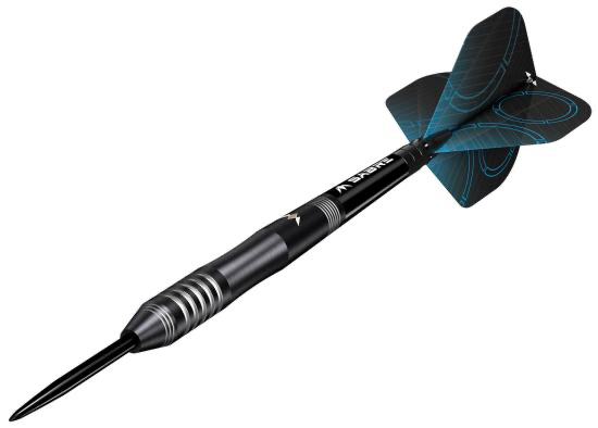 Precision Black PVD Steel Tip Darts - 90% Tungsten