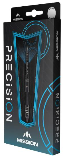 Precision Black PVD Steel Tip Darts - 90% Tungsten