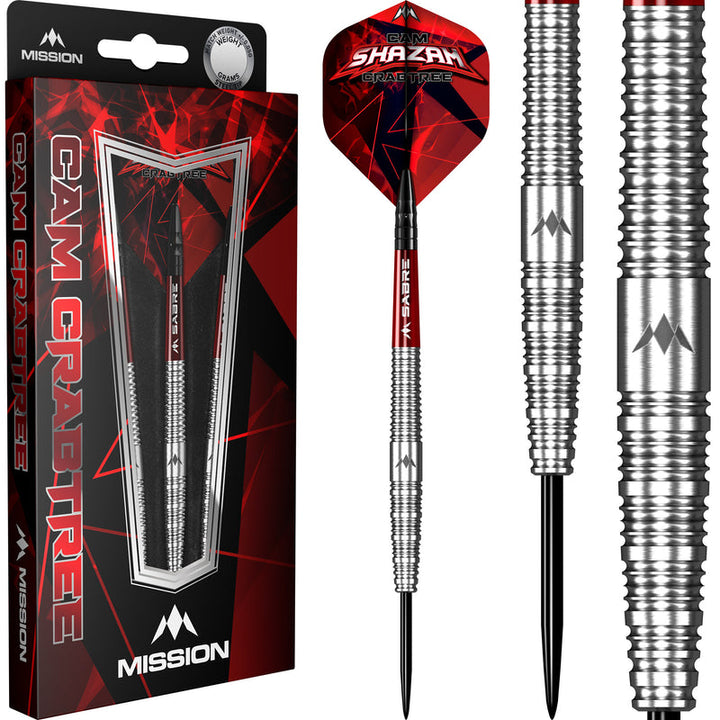 Cam Crabtree Steel Tip Darts - 95% Tungsten