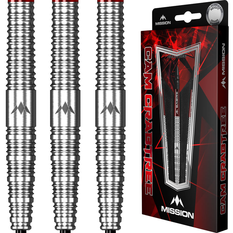 Cam Crabtree Steel Tip Darts - 95% Tungsten