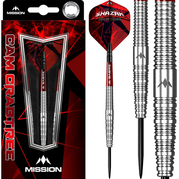 Cam Crabtree Steel Tip Darts - 95% Tungsten