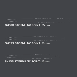 Swiss Storm LNC Steel Tip Points