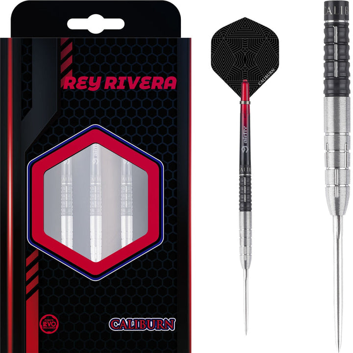 Rey Rivera Steel Tip Darts - 80% Tungsten