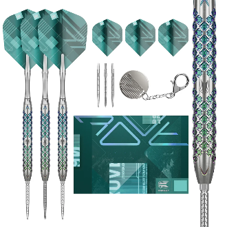 Rove 01 Steel Tip Darts - 90% Tungsten