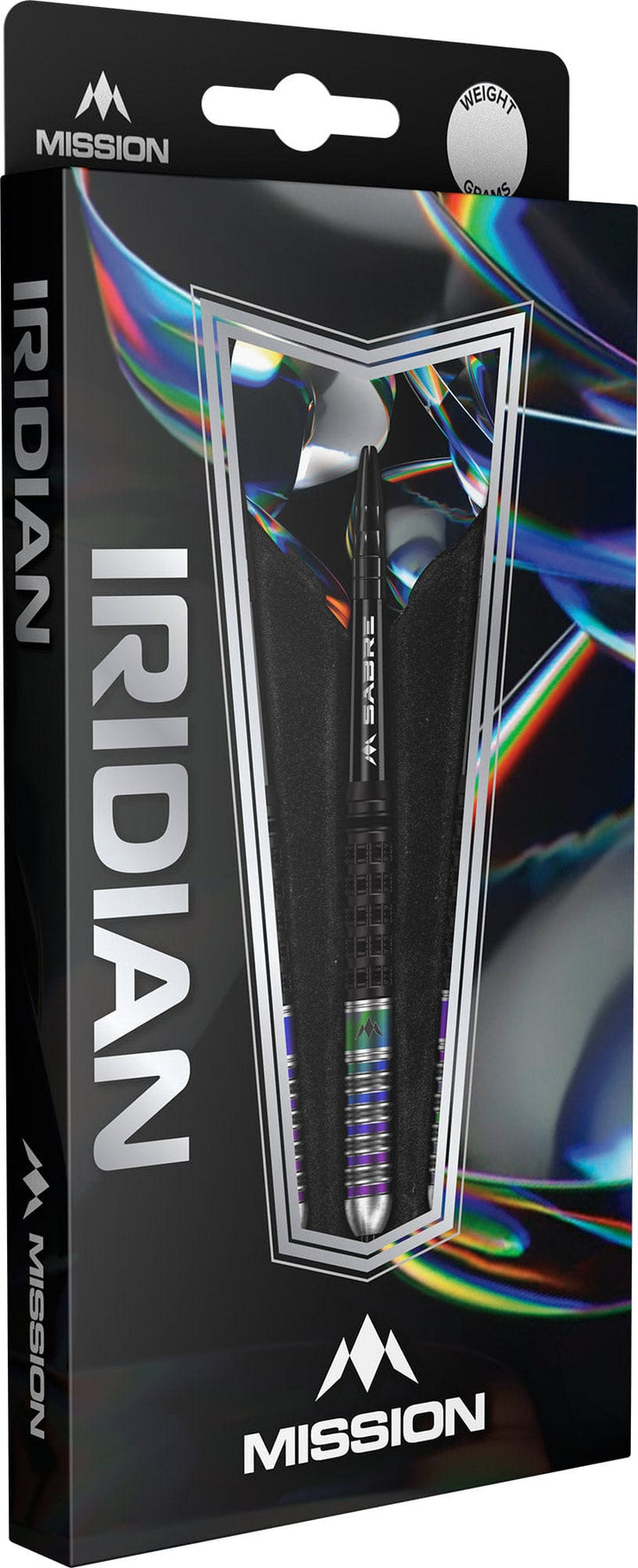 Iridian Black & Coral PVD Steel Tip Darts - 90% Tungsten