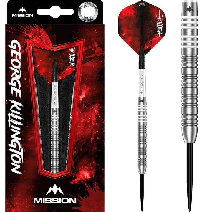 George Killington Steel Tip Darts - 95% Tungsten