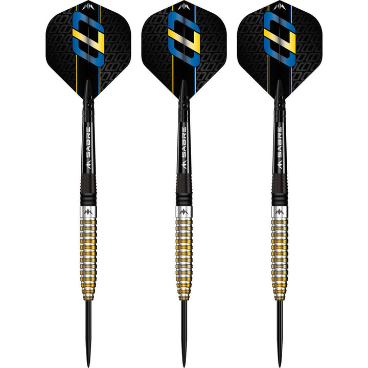 Oskar Lukasiak Black & Gold PVD Steel Tip Darts - 95% Tungsten