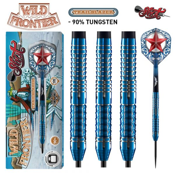 Wild Frontier Trailblazers Steel Tip Darts - 90% Tungsten