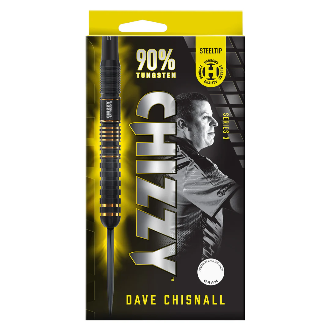 Dave Chisnall Chizzy v3 Steel Tip Darts - 90% Tungsten