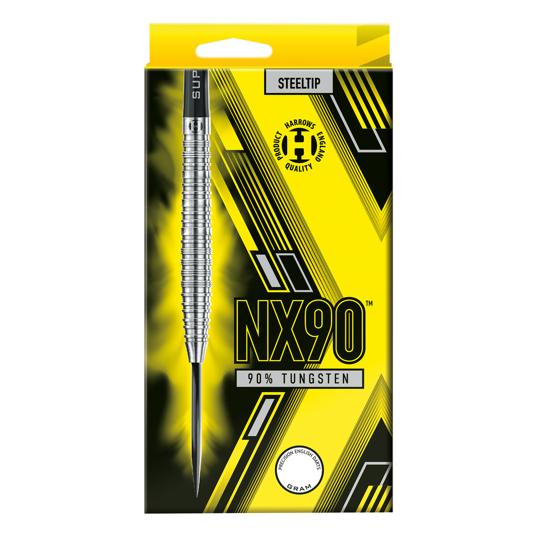 NX90 Parallel Steel Tip Darts - 90% Tungsten