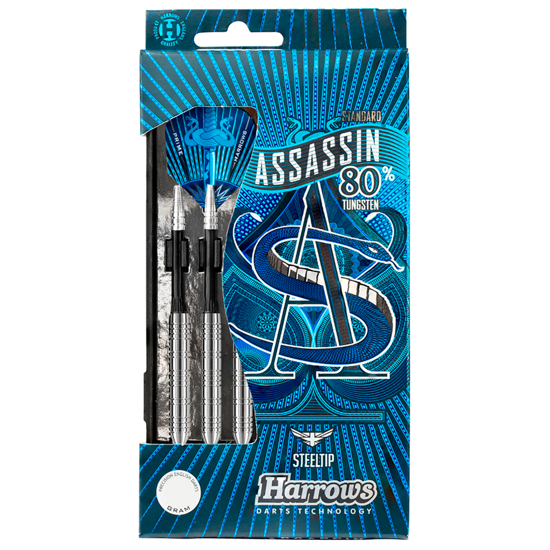 Assassin Steel Tip Darts - 80% Tungsten