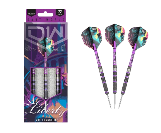 Liberty Steel Tip Darts - 90% Tungsten