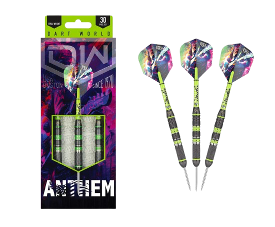 Anthem Steel Tip Darts - Stainless Steel