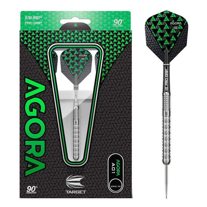 Agora 01 Steel Tip Darts - 90% Tungsten