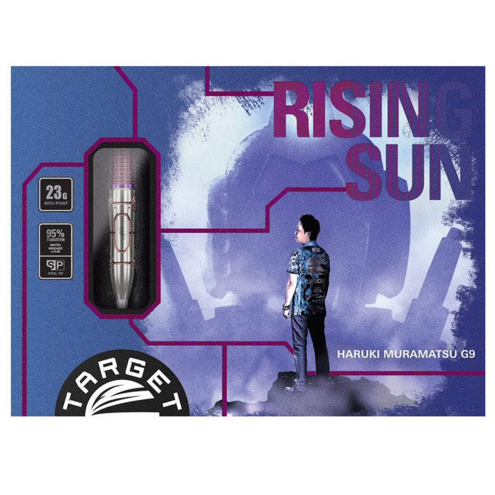 Haruki Maramatsu Rising Sun G9 Steel Tip Darts - 90% Tungsten