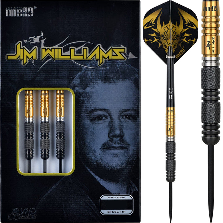 Jim Williams Steel Tip Darts - 90% Tungsten