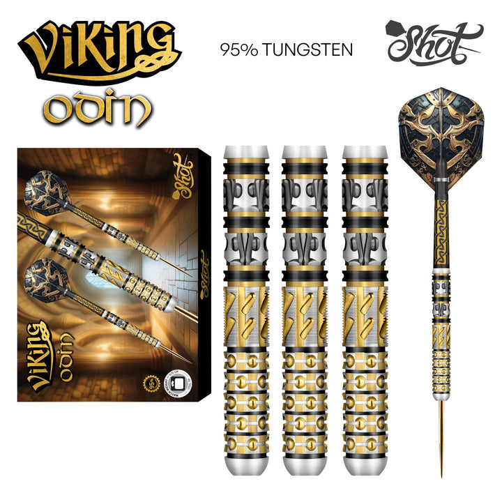 Viking Odin Steel Tip Darts - 95% Tungsten