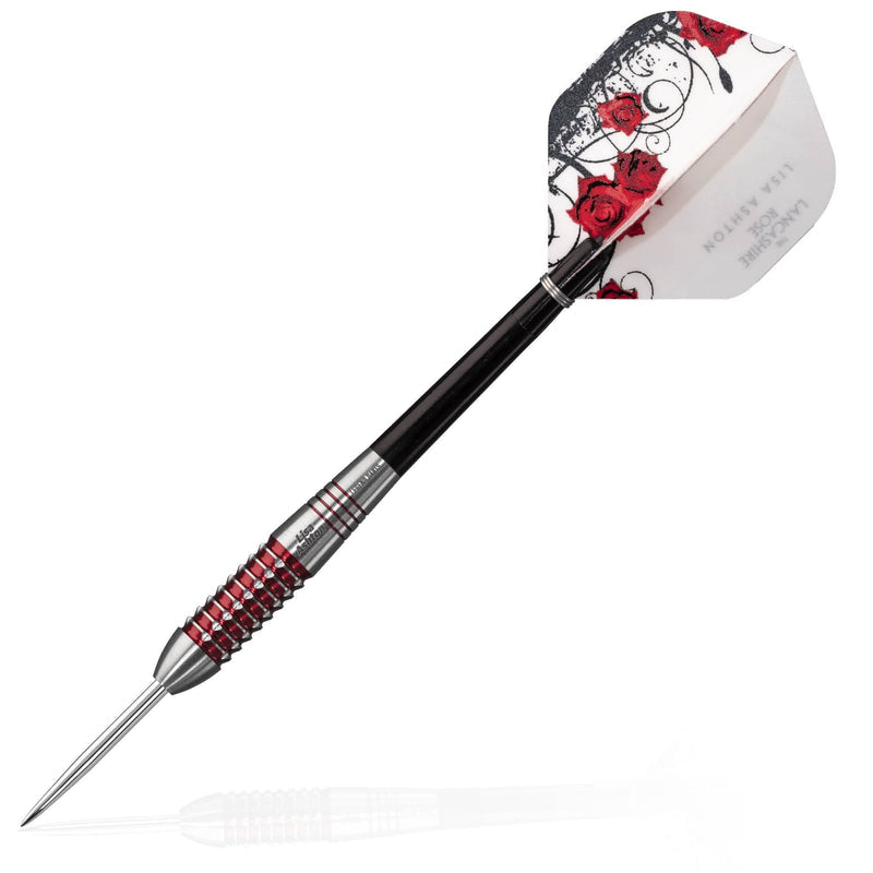 Lisa Ashton Lancashire Rose Steel Tip Darts - 90% Tungsten