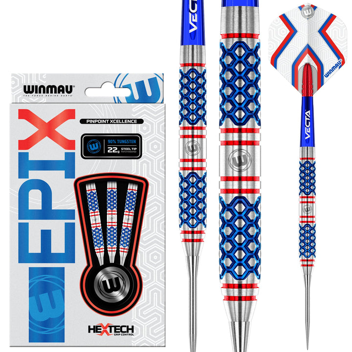 Epix Steel Tip Darts - 90% Tungsten