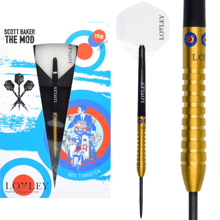 Scott Baker MOD - 90% Tungsten Darts