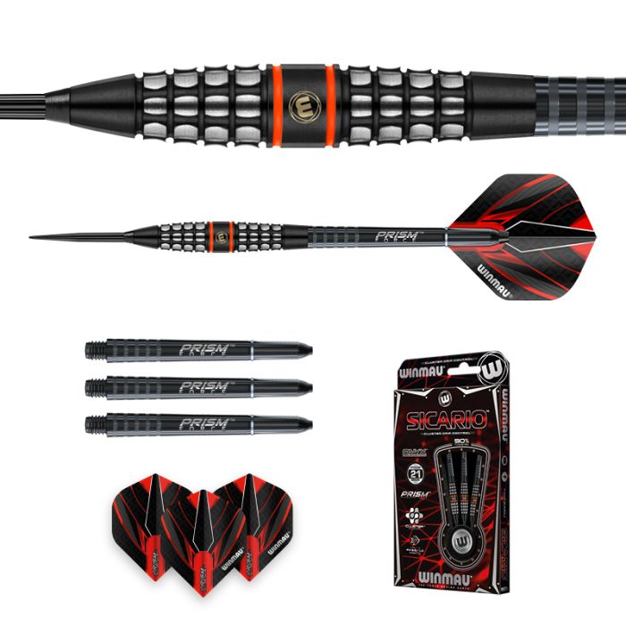 Winmau - Sicario Darts - 90% Tungsten Darts